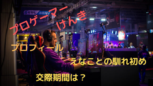 【プロゲーマー】けんきのプロフィール!えなことの馴れ初め ...